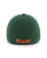 Фото #2 товара Men's Green Miami Hurricanes Franchise Fitted Hat