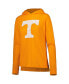 Women's Tennessee Orange Distressed Tennessee Volunteers Long Sleeve Hoodie T-shirt and Pants Sleep Set