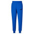 Фото #3 товара Puma Essentials Embroidery Logo Sweatpants Mens Blue Casual Athletic Bottoms 846