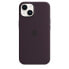 Apple iPhone 14 Silicone Case with MagSafe - Elderberry - Cover - Apple - iPhone 14 - 15.5 cm (6.1") - Burgundy