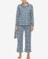 ფოტო #1 პროდუქტის Women's Pajama Set, 3-Piece