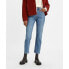 Фото #1 товара Levi's Women's High-Rise Wedgie Straight Cropped Jeans - Love In The Mist 24
