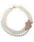 Фото #1 товара Anne Klein pearl Torsade Necklace, 18.5"