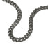 Фото #2 товара Solid Black Crank Steel Necklace PEAGN0032303