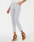 Фото #1 товара Hue 252621 Womens Seersucker Skimmer Light Blue Classic Leggings Size S