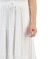 Фото #3 товара Petite Drawstring Tiered Midi Skirt, Created for Macy's