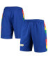 ფოტო #2 პროდუქტის Men's Blue Denver Nuggets 1991 Hardwood Classics 75th Anniversary Swingman Shorts