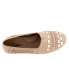 Фото #8 товара Trotters Rory T2209-140 Womens Beige Wide Leather Slip On Loafer Flats Shoes