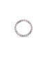 ფოტო #4 პროდუქტის Crystal Round Cut Pink Matrix Ring