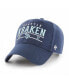 Фото #1 товара Men's Deep Sea Blue Seattle Kraken Centerline MVP Adjustable Hat
