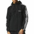 Adidas Originals 3-Stripes Windbreaker Men's Track Top Black/White br6984