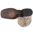 Ferrini Bronco Pirarucu Square Toe Cowboy Mens Brown Casual Boots 43393-61