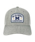 Men's Heather Gray Michigan Wolverines 2023 Big Ten Football Conference Champions Adjustable Trucker Hat