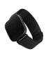 Фото #5 товара Ремешок WITHit Black Stainless Steel Mesh Band Black and Gray Premium Sport Silicone Band 2 Piece Fitbit Versa
