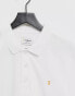 Farah Blanes short sleeve polo shirt in white