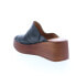 Фото #12 товара Miz Mooz Gianna P65003 Womens Black Leather Slip On Wedges Sandals Shoes