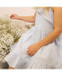 ფოტო #7 პროდუქტის Girls' Linen One Shoulder Flounce Dress with Ruffle Hem, Kids