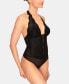 b.tempt'd'by Wacoal Women's Ciao Bella Lingerie Halter Bodysuit 936144