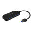 Фото #2 товара USB-разветвитель Aisens A106-0713 Чёрный (1 штук)