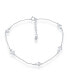 ფოტო #1 პროდუქტის Sterling Silver Anchor by the Yard Anklet