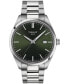 ფოტო #1 პროდუქტის Men's Swiss PR 100 Stainless Steel Bracelet Watch 40mm
