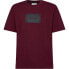 CALVIN KLEIN Textured Logo Box Comfort short sleeve T-shirt
