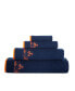 Фото #3 товара Contrast Frame 2 Piece Turkish Cotton Wash Towel Set