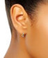 ფოტო #2 პროდუქტის Double Hoop Earrings in Sterling Silver & 18k Gold-Plate, Created for Macy's