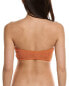 Фото #2 товара Bond-Eye Swim Blake Bandeau Bikini Top Women's Orange Os