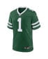 ფოტო #2 პროდუქტის Men's Ahmad Sauce Gardner Legacy Green New York Jets Game Jersey