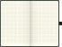 Фото #3 товара Brunnen 105522805 - Monochromatic - Black - 192 sheets - 80 g/m² - Squared paper - Hardcover