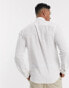 Фото #2 товара Only & Sons slim fit linen shirt in white