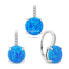 Charming Synthetic Opal Jewelry Set SET250WB