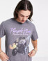 Фото #2 товара Reclaimed Vintage inspired licensed Prince t-shirt in washed grey