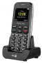 Doro Primo 218 - Bar - Single SIM - 5.08 cm (2") - Bluetooth - 1000 mAh - Black - Graphite