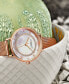 Фото #3 товара Часы и аксессуары Stuhrling Женские кварцевые часы с сетчатым ремешком Rose Gold-Tone 34 мм