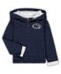 Фото #4 товара Toddler Boys Navy and Heathered Gray Penn State Nittany Lions Poppies Hoodie and Sweatpants Set