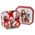 Фото #1 товара Ёлочные шарики Разноцветный бумага Polyfoam Дед Мороз 7,5 x 7,5 x 7,5 cm (5 штук)