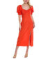 Фото #1 товара Saltwater Luxe Sweetheart Midi Dress Women's