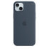 Фото #1 товара Чехол для смартфона Apple iPhone 15 Plus Silicone Case, стурмблау