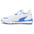 Фото #3 товара Puma Mapf1 Rider Fv Lace Up Mens Blue, White Sneakers Casual Shoes 30791801