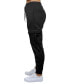ფოტო #7 პროდუქტის Women's Heavyweight Loose Fit Fleece-Lined Cargo Jogger Pants