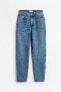 Slim Mom High Ankle Jeans