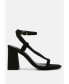 ფოტო #1 პროდუქტის Women's Smoosh Braided Block Heel Sandals