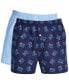 Men's 2-Pk. Regular-Fit Cotton Boxers, Created for Macy's