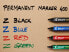 Фото #7 товара PILOT PEN Pilot Permanent Marker 400 - Blue - Bullet tip - Blue - 4.5 mm - Metal - Plastic - Wood