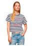 ფოტო #1 პროდუქტის PEPE JEANS Navy short sleeve T-shirt