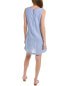 Beachlunchlounge Linen-Blend A-Line Dress Women's Blue Xs