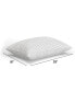 Фото #4 товара Gel-Infused Memory Foam Cluster Pillow with Charcoal Infused Cover, Jumbo