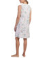 ფოტო #2 პროდუქტის Women's Pintucked Floral Nightgown